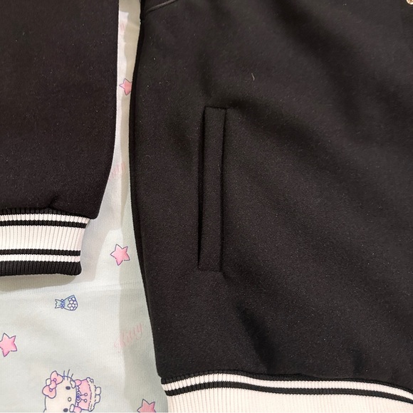 Givenchy Black And White Color-Blocked Baseball Jacket - Picture 7 of 9